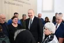 President Ilham Aliyev, First Lady Mehriban Aliyeva attend opening of second residential complex in Aghdam, meet with residents (PHOTO/VIDEO)