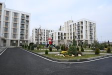 President Ilham Aliyev, First Lady Mehriban Aliyeva attend opening of second residential complex in Aghdam, meet with residents (PHOTO/VIDEO)