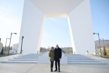 President Ilham Aliyev, First Lady Mehriban Aliyeva attend inauguration of Victory Park in Khankendi (PHOTO/VIDEO)