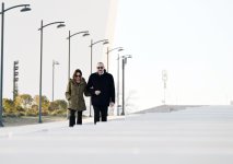 President Ilham Aliyev, First Lady Mehriban Aliyeva attend inauguration of Victory Park in Khankendi (PHOTO/VIDEO)