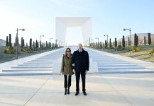 President Ilham Aliyev, First Lady Mehriban Aliyeva attend inauguration of Victory Park in Khankendi (PHOTO/VIDEO)