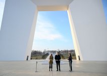 President Ilham Aliyev, First Lady Mehriban Aliyeva attend inauguration of Victory Park in Khankendi (PHOTO/VIDEO)