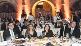 VP of Heydar Aliyev Foundation Leyla Aliyeva and Head of Baku Media Center Arzu Aliyeva attend Gala Ceremony regarding year's sports results