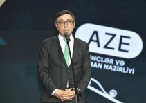 VP of Heydar Aliyev Foundation Leyla Aliyeva and Head of Baku Media Center Arzu Aliyeva attend Gala Ceremony regarding year's sports results