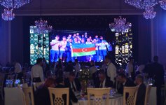 VP of Heydar Aliyev Foundation Leyla Aliyeva and Head of Baku Media Center Arzu Aliyeva attend Gala Ceremony regarding year's sports results