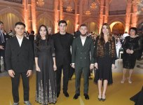 VP of Heydar Aliyev Foundation Leyla Aliyeva and Head of Baku Media Center Arzu Aliyeva attend Gala Ceremony regarding year's sports results