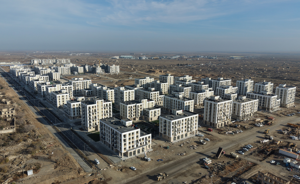 President Ilham Aliyev, First Lady Mehriban Aliyeva attend opening of second residential complex in Aghdam, meet with residents (PHOTO/VIDEO)