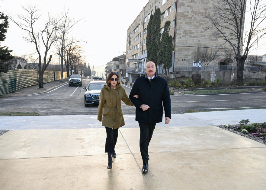 President Ilham Aliyev, First Lady Mehriban Aliyeva attend inauguration of Victory Park in Khankendi (PHOTO/VIDEO)