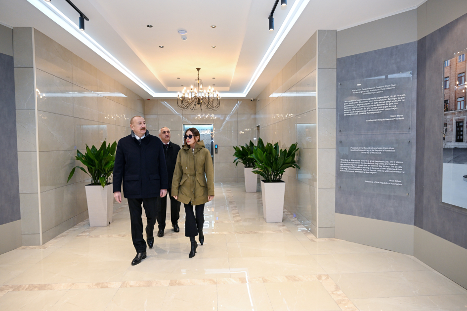 President Ilham Aliyev, First Lady Mehriban Aliyeva attend inauguration of Victory Park in Khankendi (PHOTO/VIDEO)