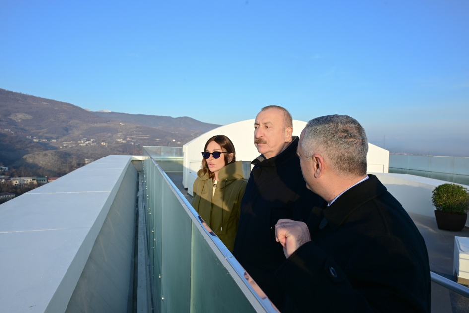 President Ilham Aliyev, First Lady Mehriban Aliyeva attend inauguration of Victory Park in Khankendi (PHOTO/VIDEO)
