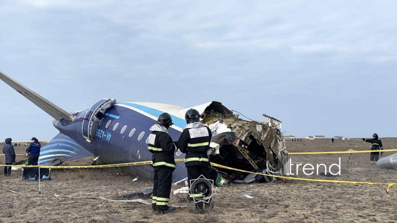 Azerbaijani and Russian MFAs release statement on AZAL plane crash