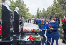 Heydar Aliyev International Airport holds memorial for AZAL plane crash victims (PHOTO/VIDEO)