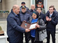 Next group of ex-IDPs receive keys to houses in Azerbaijan's Aghdam (PHOTO) (Update)