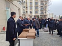 Next group of ex-IDPs receive keys to houses in Azerbaijan's Aghdam (PHOTO) (Update)