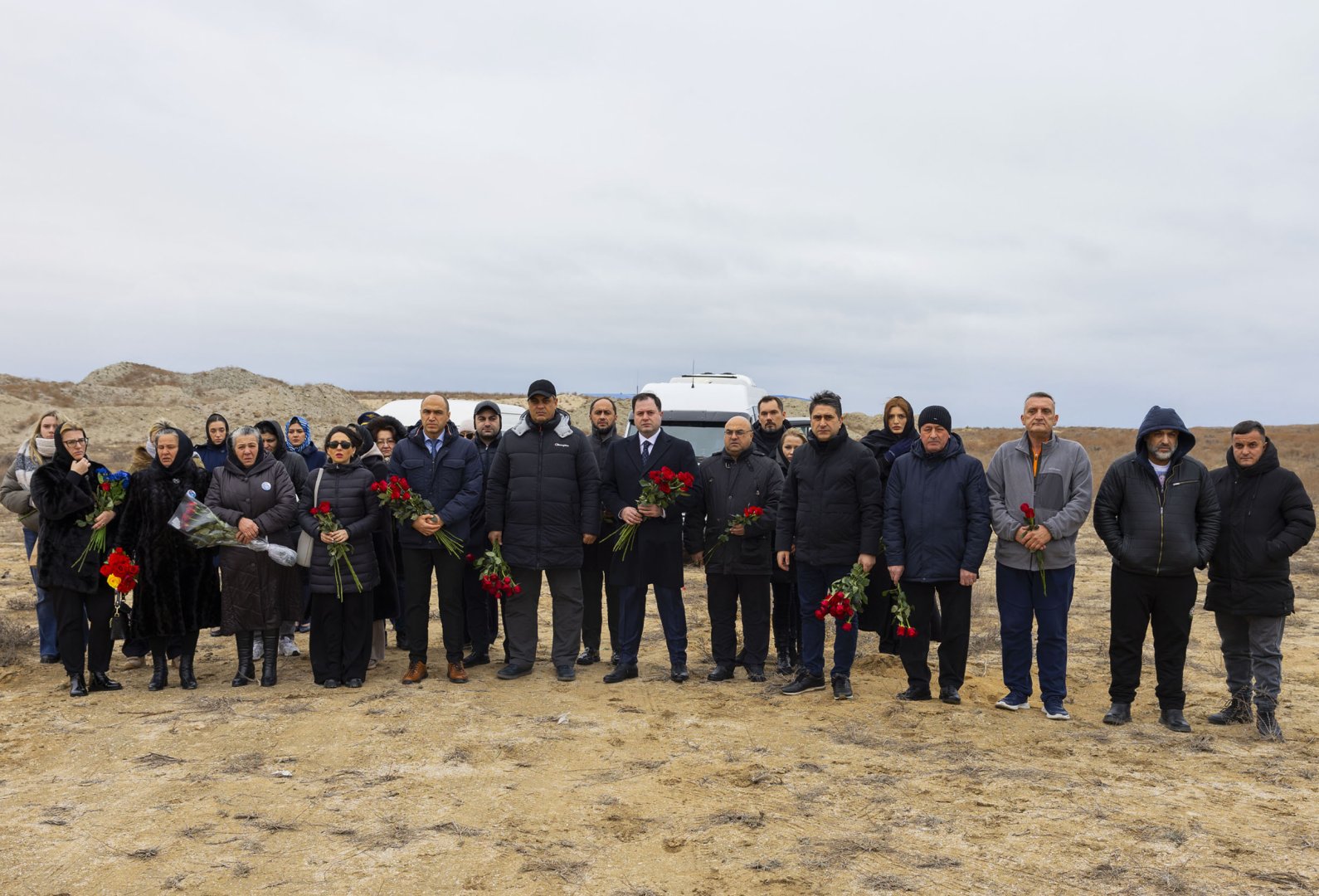 Heydar Aliyev International Airport holds memorial for AZAL plane crash victims (PHOTO/VIDEO)