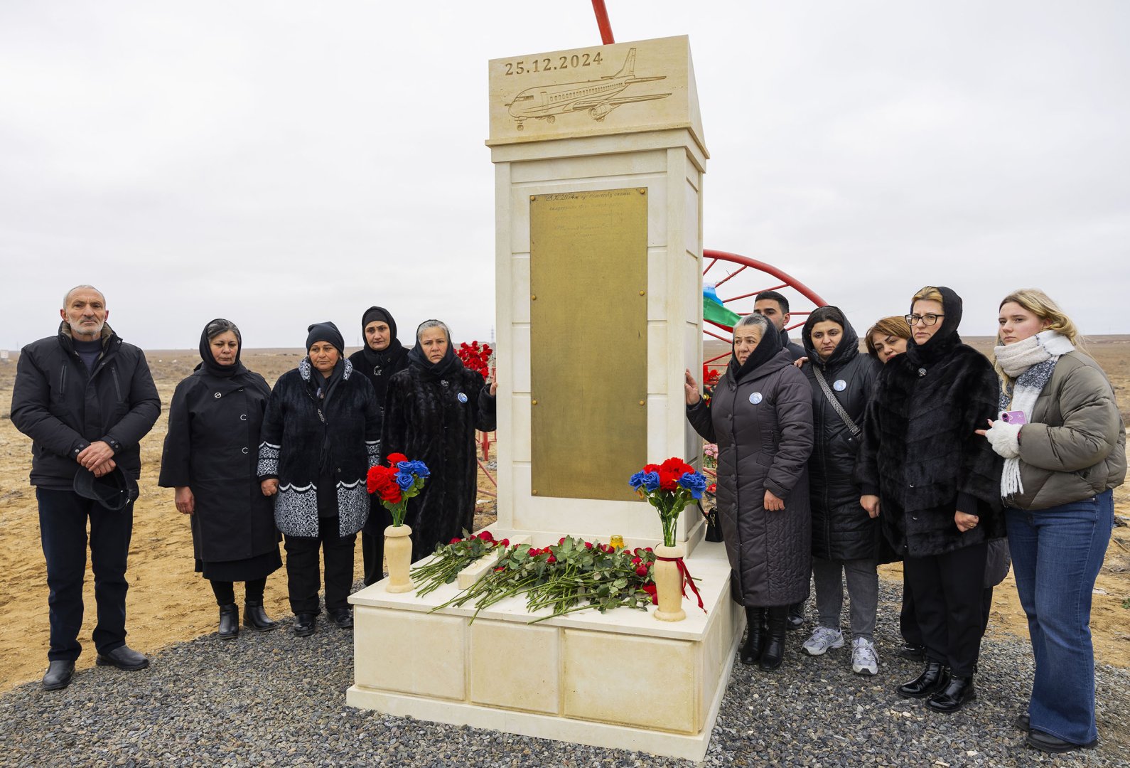 Heydar Aliyev International Airport holds memorial for AZAL plane crash victims (PHOTO/VIDEO)
