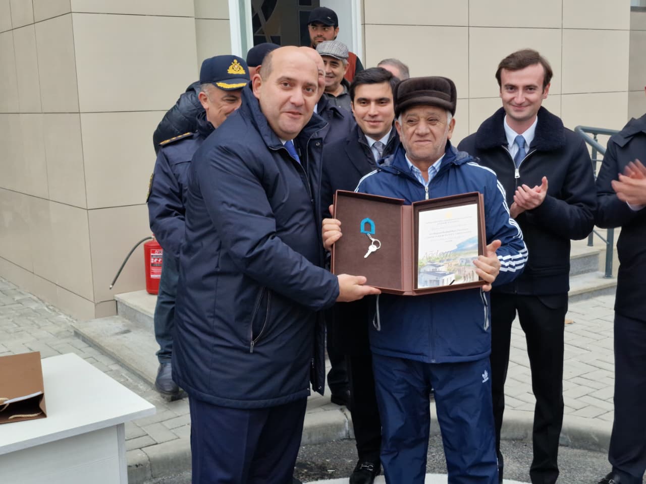 Next group of ex-IDPs receive keys to houses in Azerbaijan's Aghdam (PHOTO) (Update)