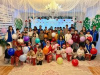 Heydar Aliyev Foundation VP Leyla Aliyeva organizes New Year celebrations for children in Ganja (PHOTO)