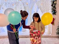 Heydar Aliyev Foundation VP Leyla Aliyeva organizes New Year celebrations for children in Ganja (PHOTO)