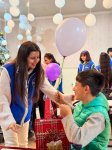 Heydar Aliyev Foundation VP Leyla Aliyeva organizes New Year celebrations for children in Ganja (PHOTO)