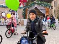 Initiated by Heydar Aliyev Foundation VP Leyla Aliyeva, New Year celebrations for children organized in Yevlakh (PHOTO)