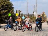 Initiated by Heydar Aliyev Foundation VP Leyla Aliyeva, New Year celebrations for children organized in Yevlakh (PHOTO)