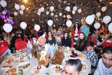 Heydar Aliyev Foundation VP Leyla Aliyeva, Arzu Aliyeva, and Alena Aliyeva attend festive celebration for children (PHOTO)