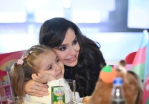 Heydar Aliyev Foundation VP Leyla Aliyeva, Arzu Aliyeva, and Alena Aliyeva attend festive celebration for children (PHOTO)