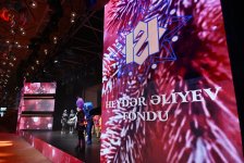 Heydar Aliyev Foundation VP Leyla Aliyeva, Arzu Aliyeva, and Alena Aliyeva attend festive celebration for children (PHOTO)