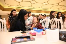 Heydar Aliyev Foundation VP Leyla Aliyeva, Arzu Aliyeva, and Alena Aliyeva attend festive celebration for children (PHOTO)