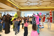 Heydar Aliyev Foundation VP Leyla Aliyeva, Arzu Aliyeva, and Alena Aliyeva attend festive celebration for children (PHOTO)