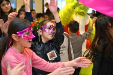 Heydar Aliyev Foundation VP Leyla Aliyeva, Arzu Aliyeva, and Alena Aliyeva attend festive celebration for children (PHOTO)