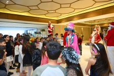 Heydar Aliyev Foundation VP Leyla Aliyeva, Arzu Aliyeva, and Alena Aliyeva attend festive celebration for children (PHOTO)