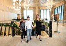 Heydar Aliyev Foundation VP Leyla Aliyeva, Arzu Aliyeva, and Alena Aliyeva attend festive celebration for children (PHOTO)