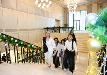 Heydar Aliyev Foundation VP Leyla Aliyeva, Arzu Aliyeva, and Alena Aliyeva attend festive celebration for children (PHOTO)