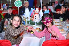 Heydar Aliyev Foundation VP Leyla Aliyeva, Arzu Aliyeva, and Alena Aliyeva attend festive celebration for children (PHOTO)