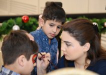 Heydar Aliyev Foundation VP Leyla Aliyeva, Arzu Aliyeva, and Alena Aliyeva attend festive celebration for children (PHOTO)