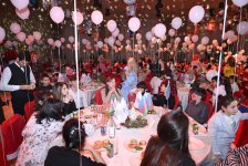 Heydar Aliyev Foundation VP Leyla Aliyeva, Arzu Aliyeva, and Alena Aliyeva attend festive celebration for children (PHOTO)