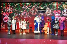 Heydar Aliyev Foundation VP Leyla Aliyeva, Arzu Aliyeva, and Alena Aliyeva attend festive celebration for children (PHOTO)