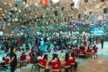 Heydar Aliyev Foundation VP Leyla Aliyeva, Arzu Aliyeva, and Alena Aliyeva attend festive celebration for children (PHOTO)