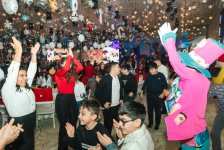 Heydar Aliyev Foundation VP Leyla Aliyeva, Arzu Aliyeva, and Alena Aliyeva attend festive celebration for children (PHOTO)