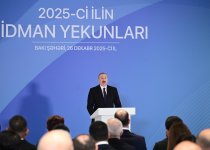 President Ilham Aliyev attends ceremony dedicated to 2025 sports results (PHOTO/VIDEO)