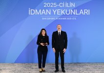 President Ilham Aliyev attends ceremony dedicated to 2025 sports results (PHOTO/VIDEO)
