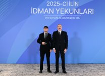President Ilham Aliyev attends ceremony dedicated to 2025 sports results (PHOTO/VIDEO)