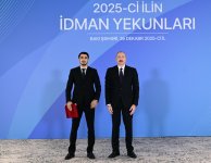 President Ilham Aliyev attends ceremony dedicated to 2025 sports results (PHOTO/VIDEO)
