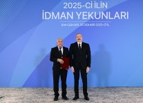 President Ilham Aliyev attends ceremony dedicated to 2025 sports results (PHOTO/VIDEO)