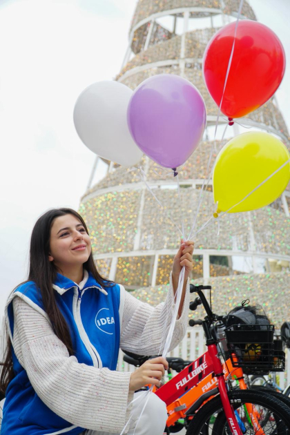 Initiated by Heydar Aliyev Foundation VP Leyla Aliyeva, New Year celebrations for children organized in Yevlakh (PHOTO)