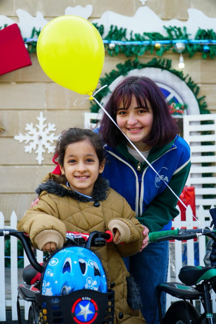 Initiated by Heydar Aliyev Foundation VP Leyla Aliyeva, New Year celebrations for children organized in Yevlakh (PHOTO)