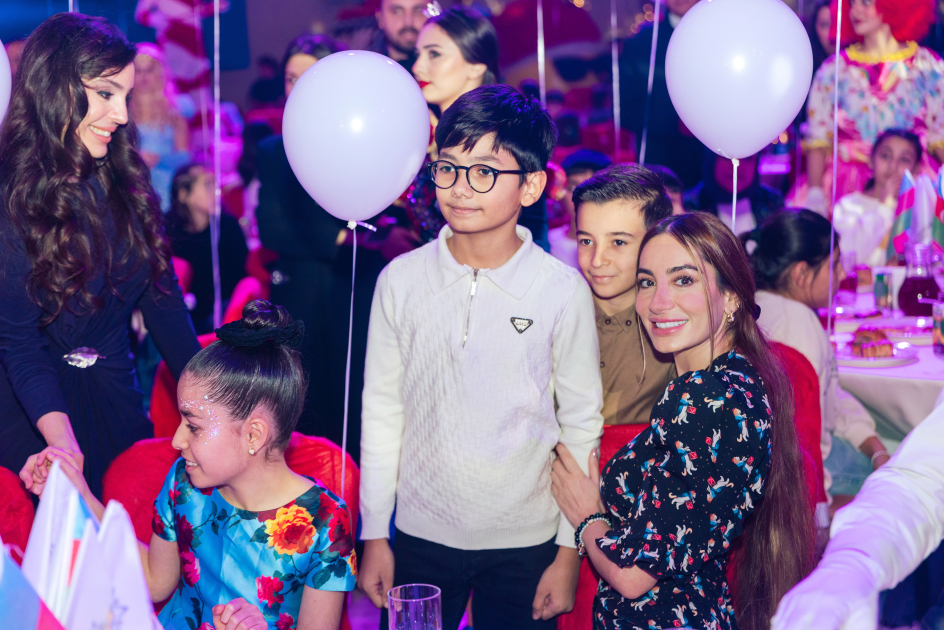 Heydar Aliyev Foundation VP Leyla Aliyeva, Arzu Aliyeva, and Alena Aliyeva attend festive celebration for children (PHOTO)