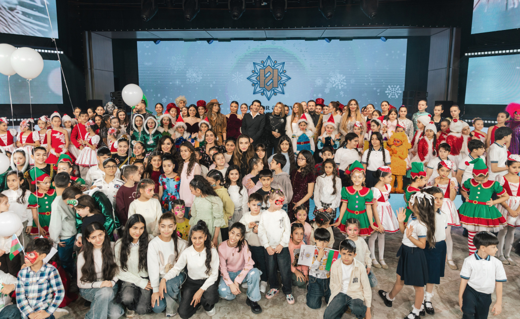 Heydar Aliyev Foundation VP Leyla Aliyeva, Arzu Aliyeva, and Alena Aliyeva attend festive celebration for children (PHOTO)
